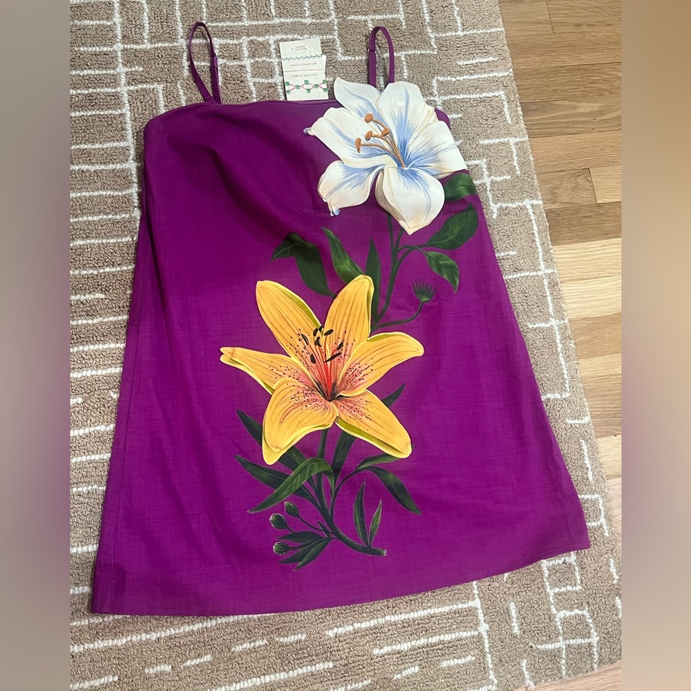 Farm Rio Violet Dress